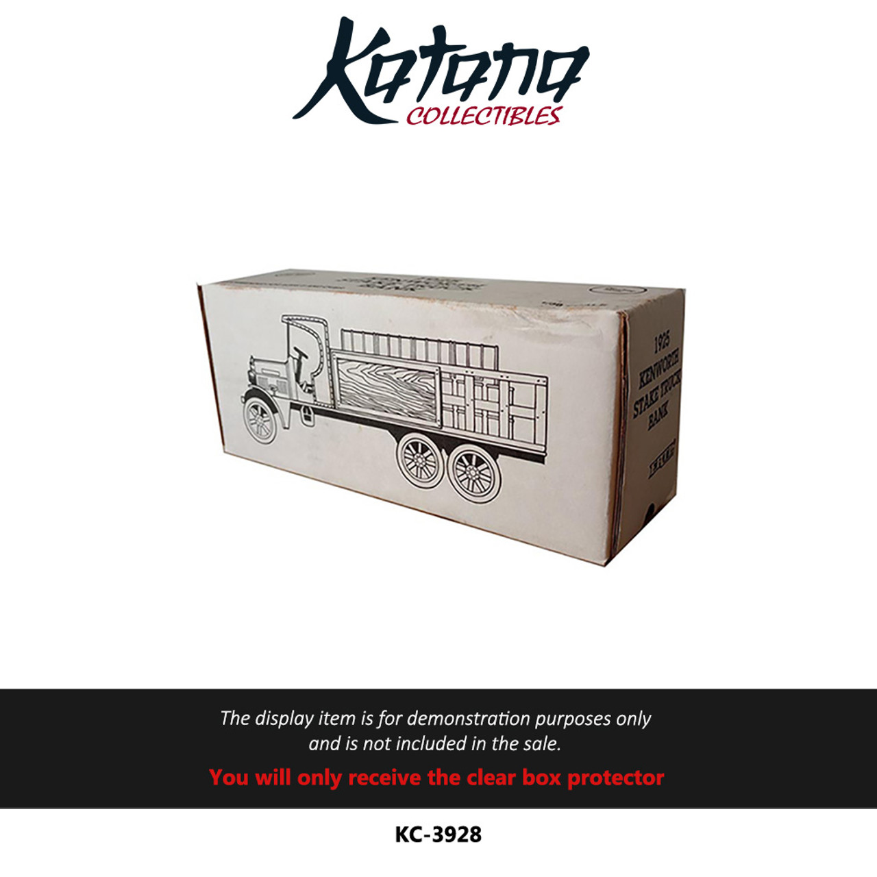 Katana Collectibles Protector For ERTL 1925 Kenworth Stake Truck Bank