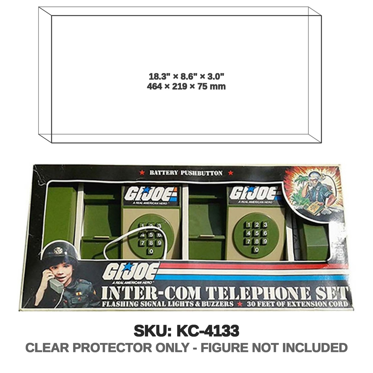 Nasta G.I. Joe Inter-Com Telephone Set 1982