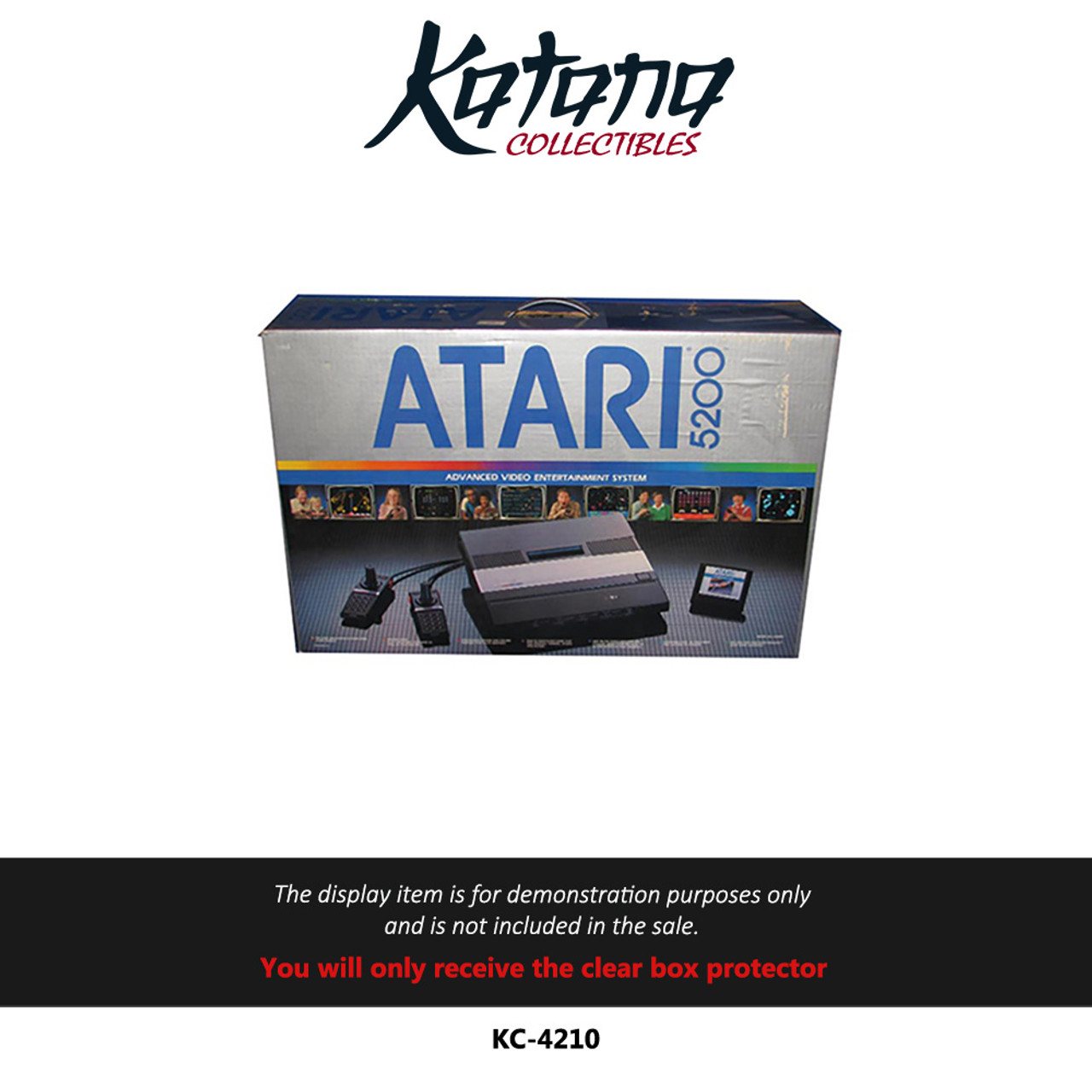 Katana Collectibles Protector For Atari 5200 Console 2 Ports Version