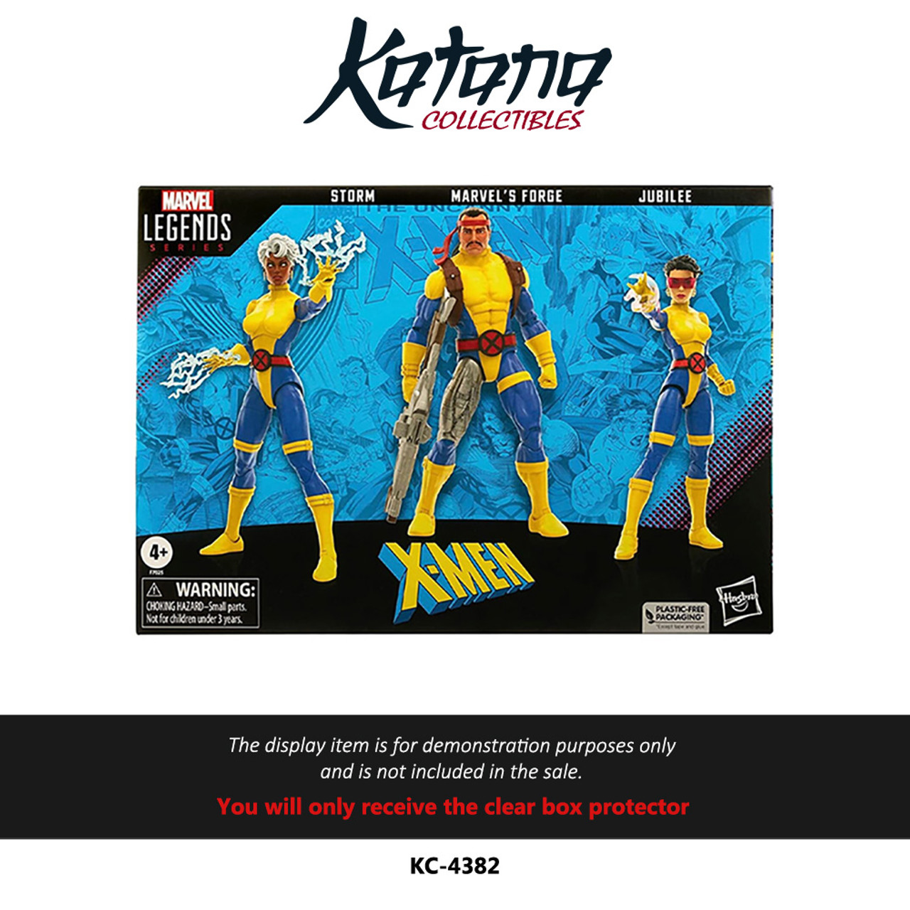 Katana Collectibles Protector For X-Men Legends 3-pack Storm, Forge, and Jubilee