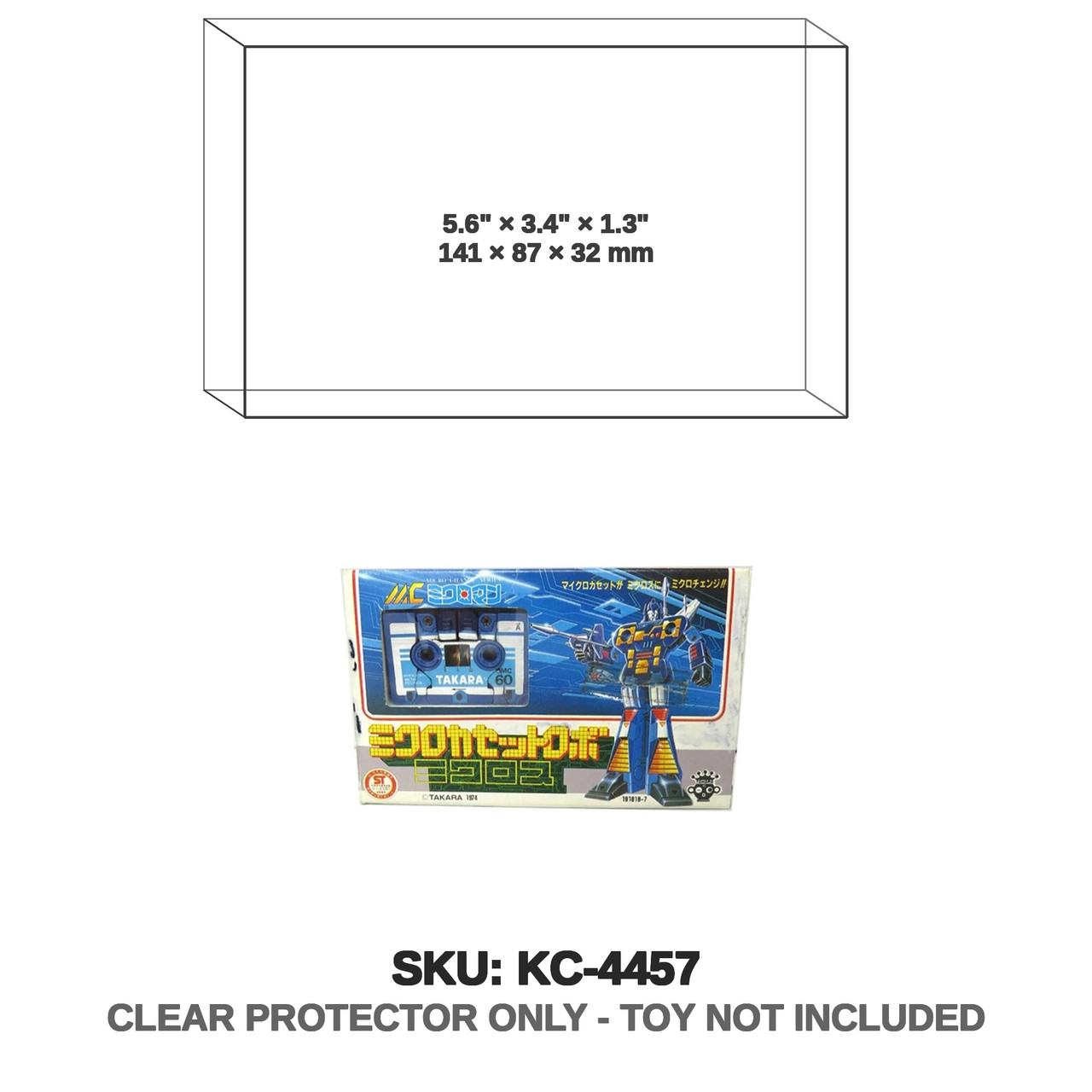 Transformers MicroCassette Robo: Blue Micross