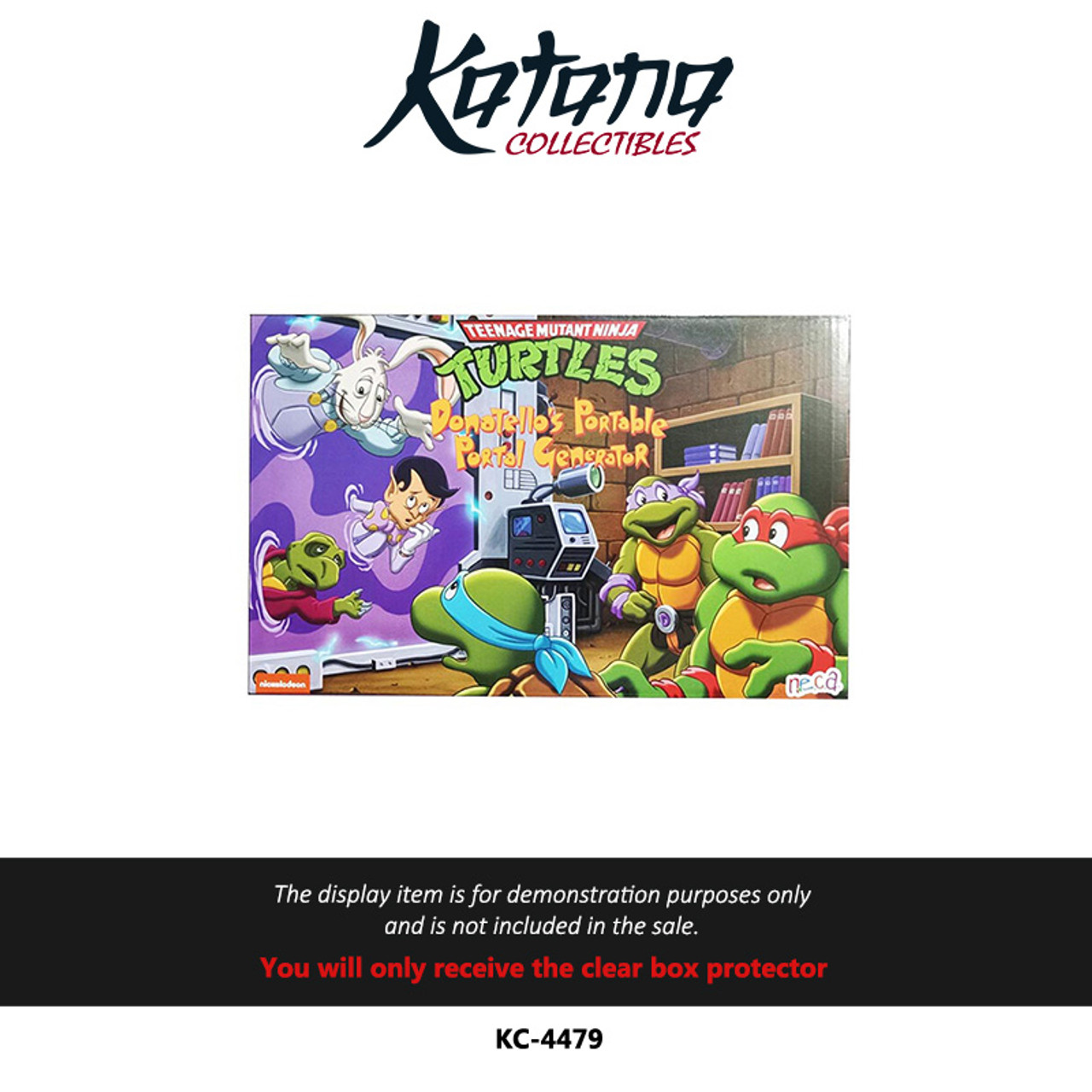 Katana Collectibles Protector For TMNT Donatellos Portable Portal Generator