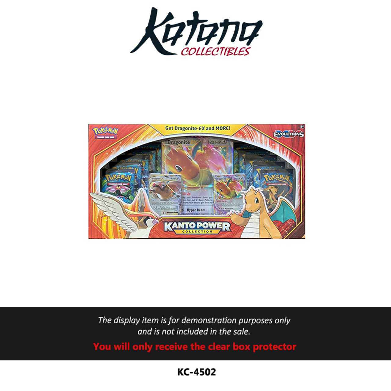 Katana Collectibles Protector For Pokémon Kanto Power Collection Box