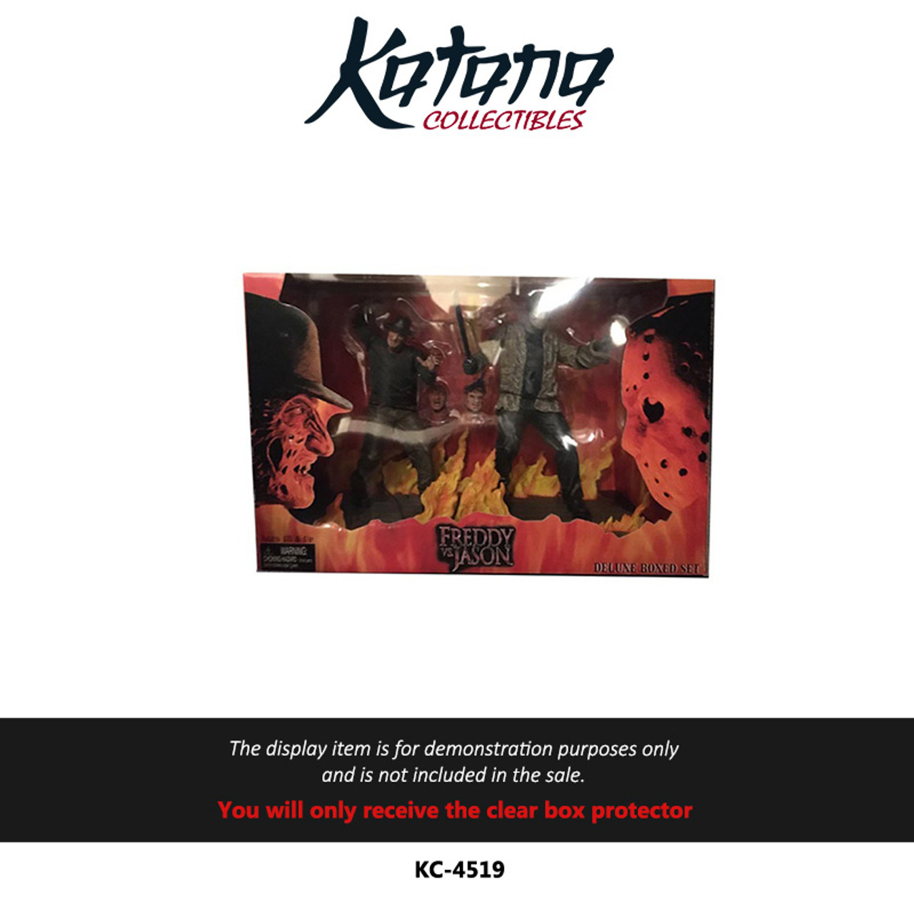 Katana Collectibles Protector For Neca Freddy vs Jason Deluxe Box Set