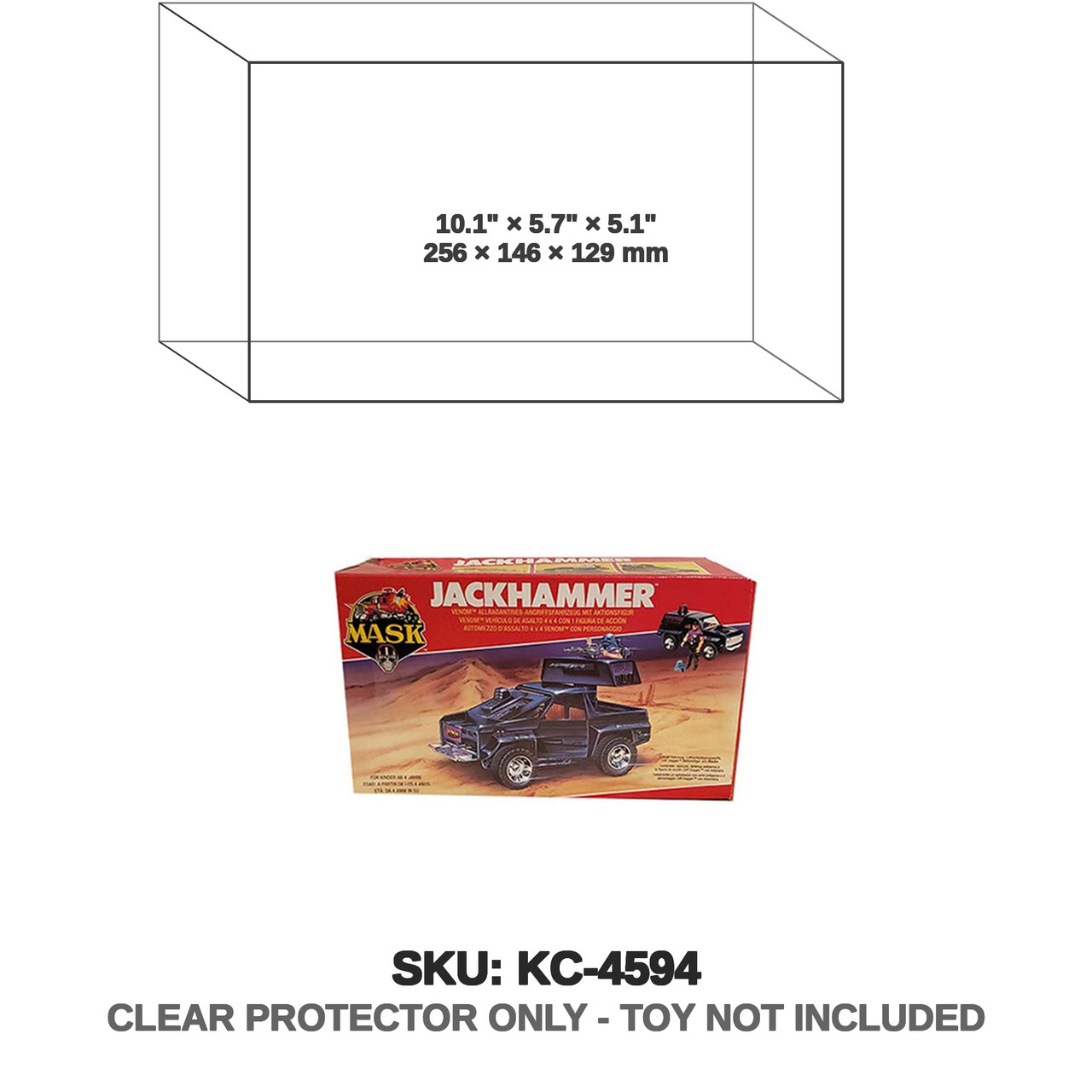 M.A.S.K. " JACKHAMMER" - (Euro size)