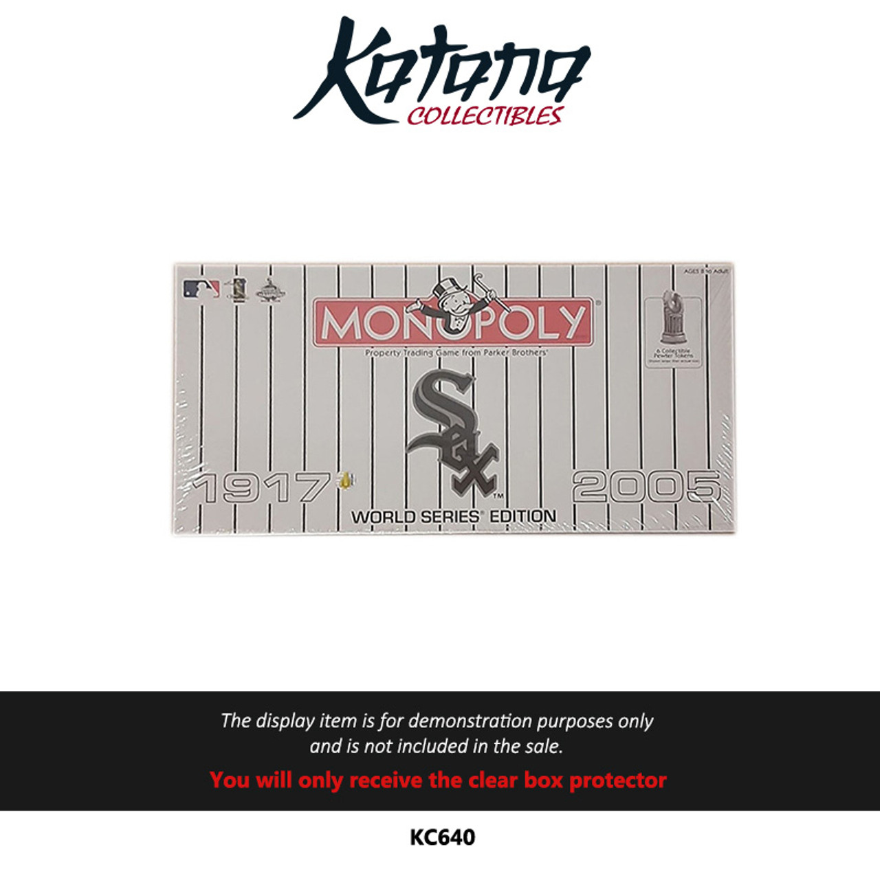 Katana Collectibles Protector For Monopoly White Sox - World Series Edition