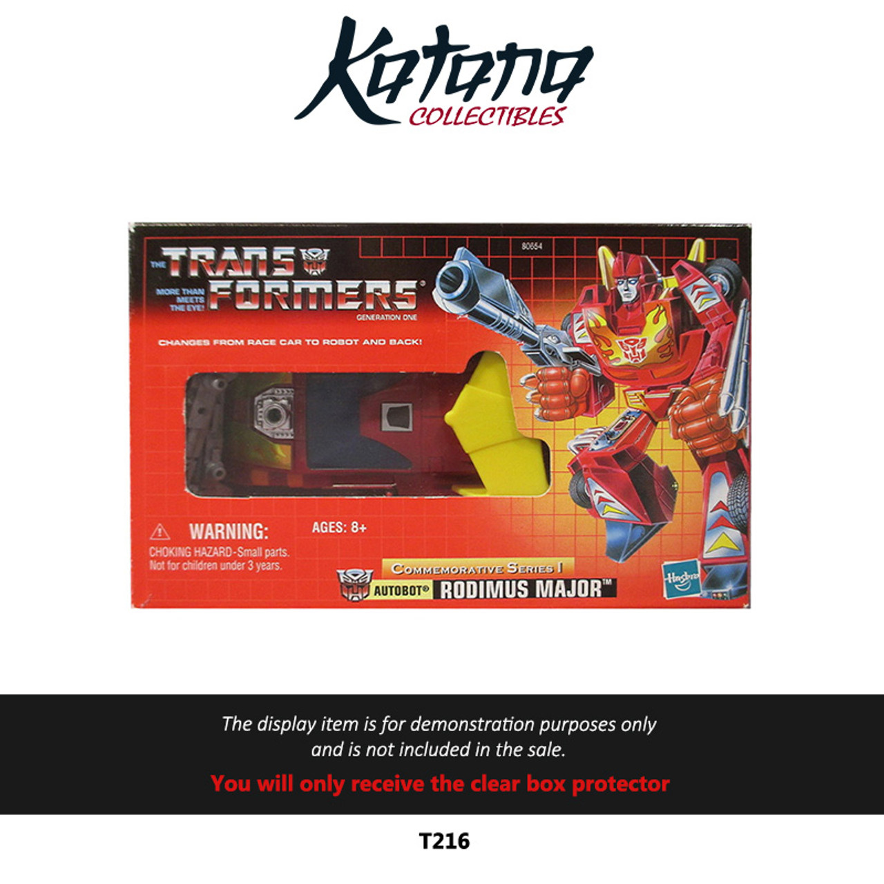 Katana Collectibles Protector For Transformers Commemorative Series I Rodimus Major Figure