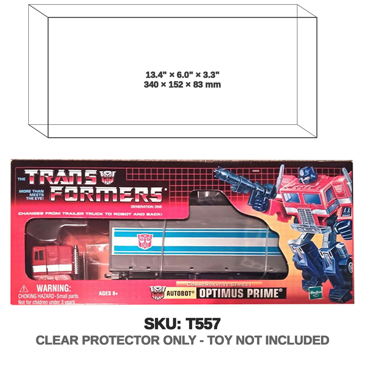 Optimus Prime Transformers G1 Commemorative Series Figure