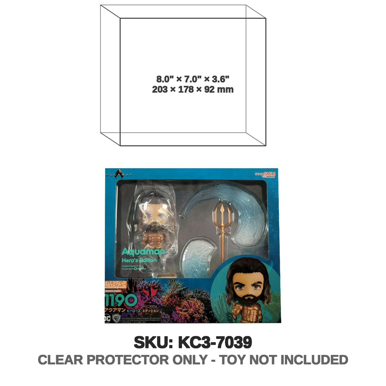 Good Smile Company DC Comics Nendoroid Aquaman Hero's Edition 1190
