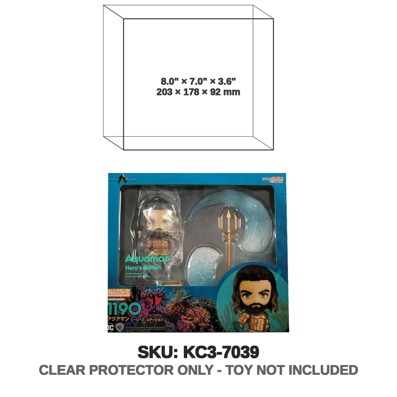Aquaman DC Comics Hero's Edition Nendoroid Figure