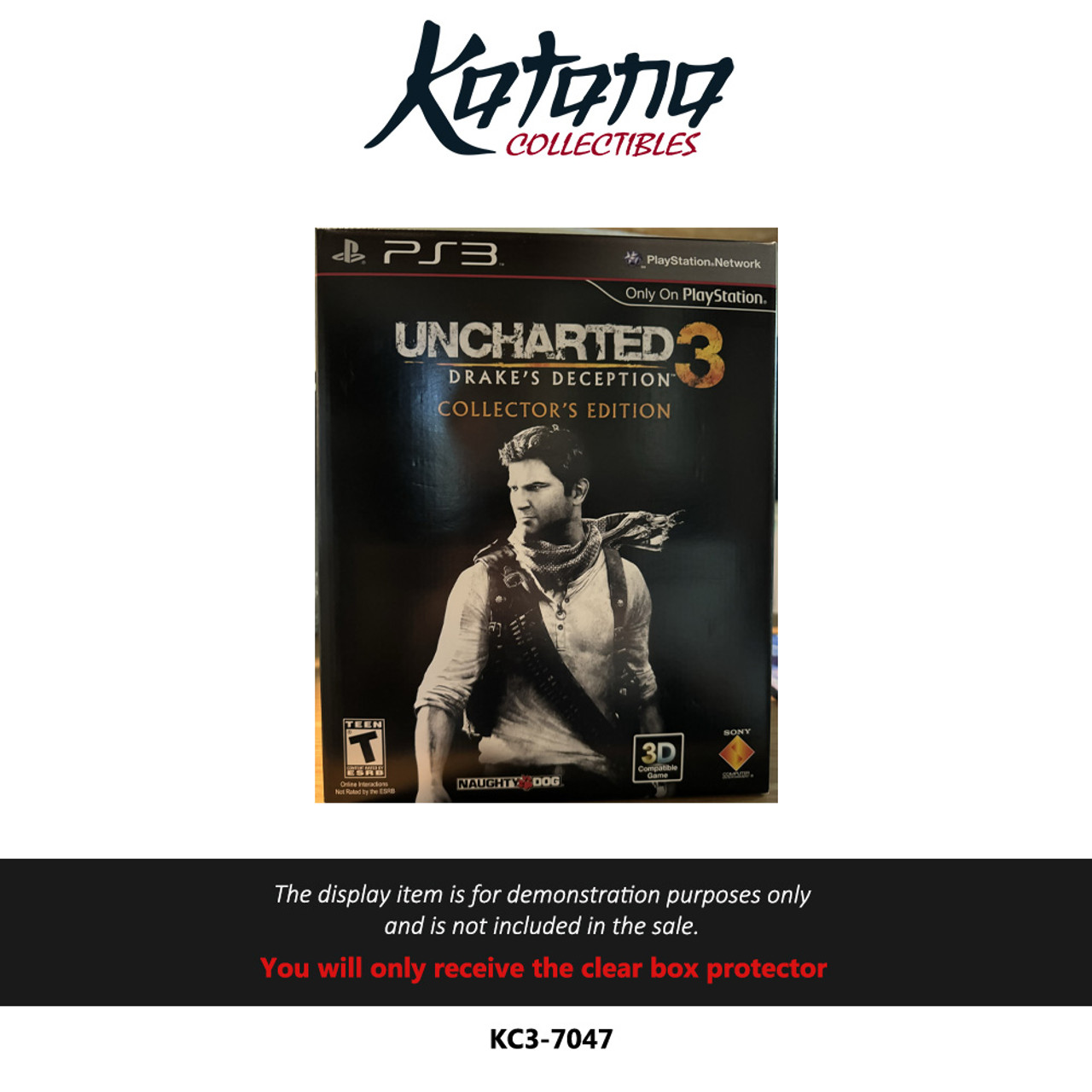 Katana Collectibles Protector For Uncharted 3: Drake's Deception Collector's Edition