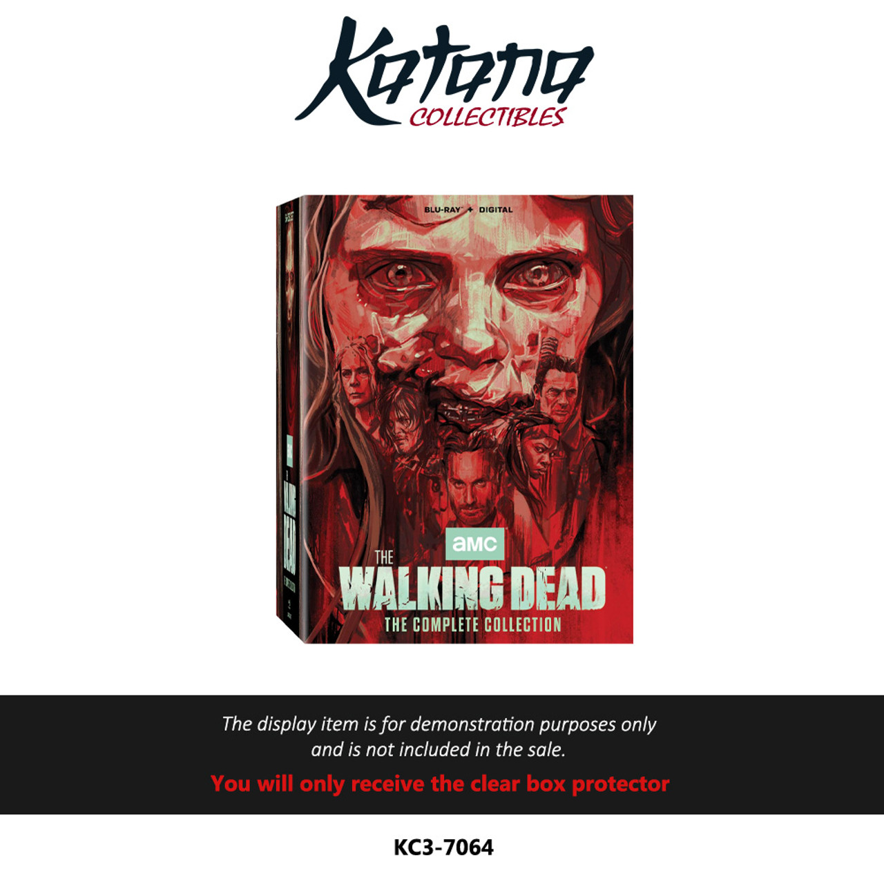 Katana Collectibles Protector For AMC The Walking Dead The Complete Collection Blu Ray