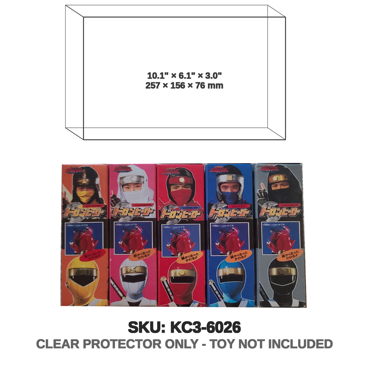 Bandai Kakuranger Super Sentai Artisan Fliphead Action Figures