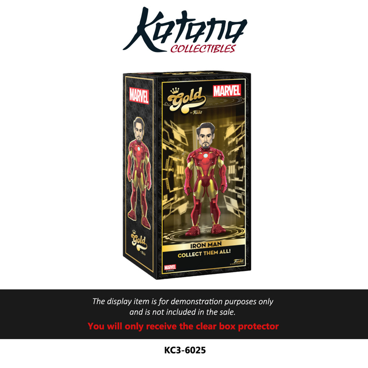 Katana Collectibles Protector For Funko Gold Premium 18" Vinyl Figure - Iron Man