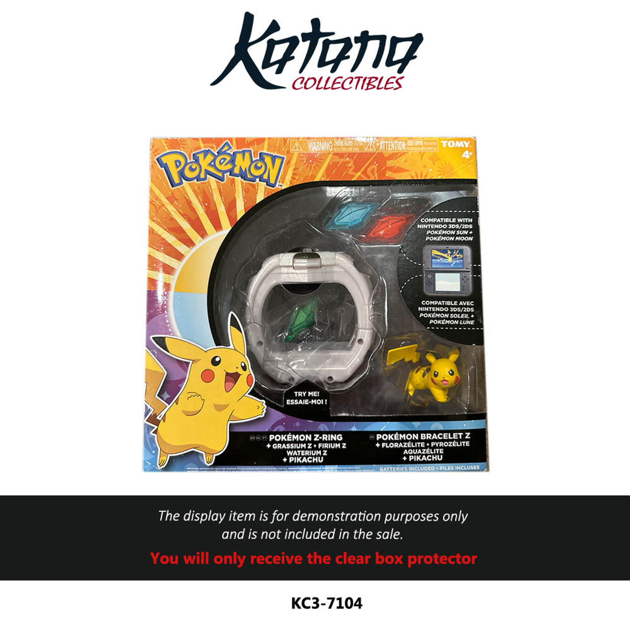 Katana Collectibles Protector For Pokémon Z-Ring Bracelet Box