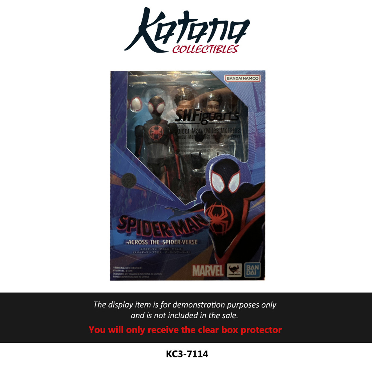 Katana Collectibles Protector For S.H.Figuarts Spider-Man Miles Morales Across the Spider-Verse