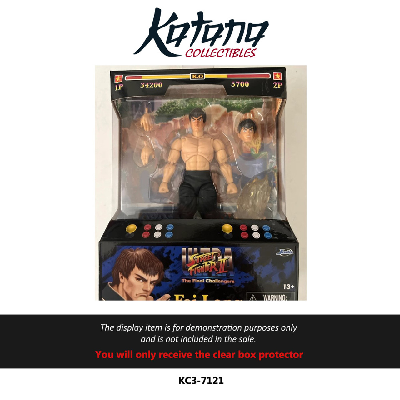 Katana Collectibles Protector For Jada Toys Ultra Street Fighter II: The Final Challengers Fei Long