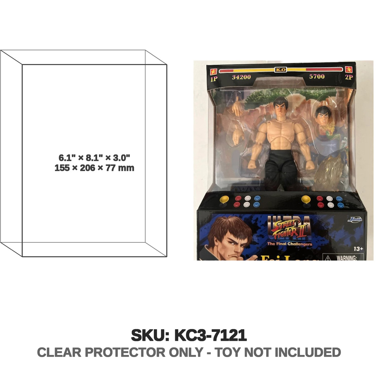Fei Long Street Fighter II The Final Challengers Figure