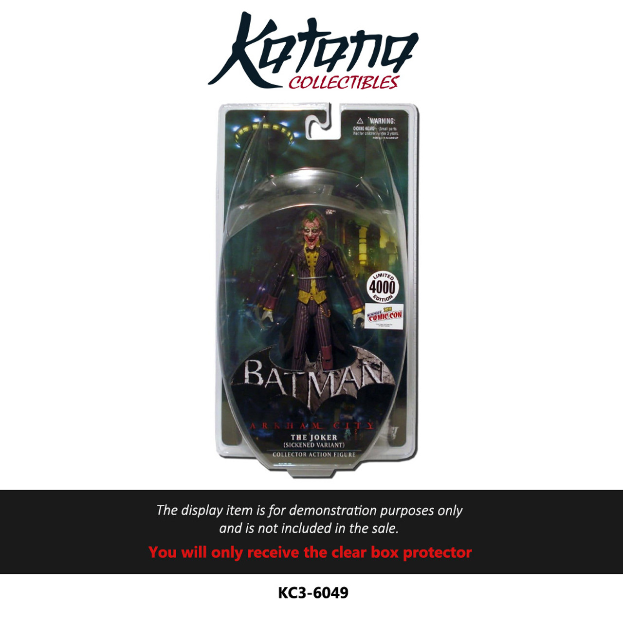 Katana Collectibles Protector For DC Direct 2011 NYCC Exclusive Batman Arkham City Joker Figure