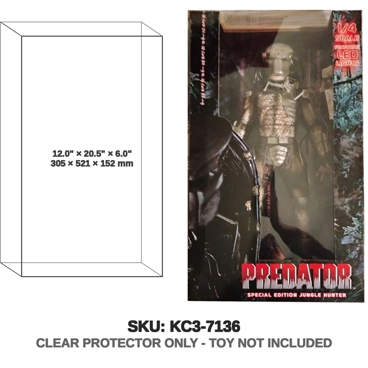 NECA Predator 18 inch Jungle Hunter Edition Figure