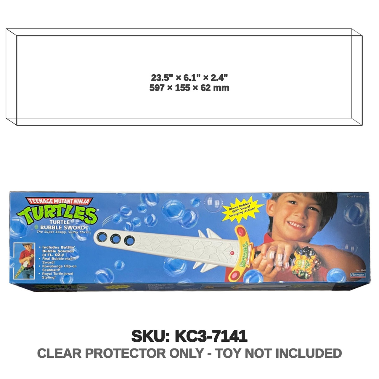 Playmates Teenage Mutant Ninja Turtles Turtle Bubble Sword