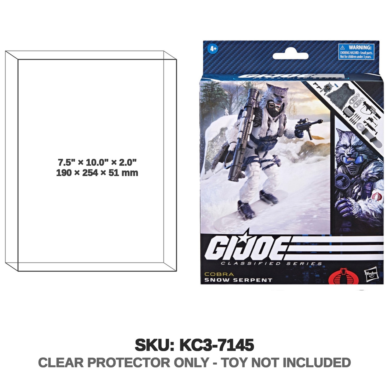 Hasbro G.I. Joe Classified Series Deluxe Cobra Snow Serpent