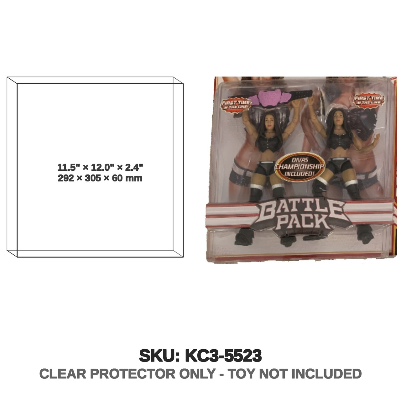 Bella Twins WWE Battle Pack Figures