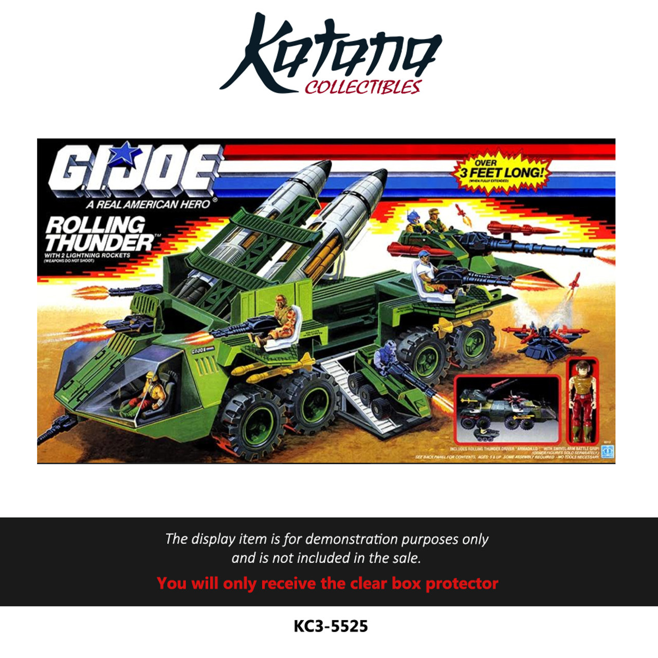 Katana Collectibles Protector For G.I. Joe: ROLLING THUNDER Vehicle