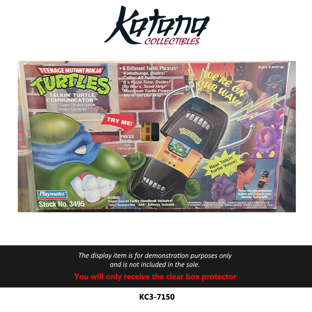 Katana Collectibles Protector For Teenage Mutant Ninja Turtles Talkin' Turtle Communicator