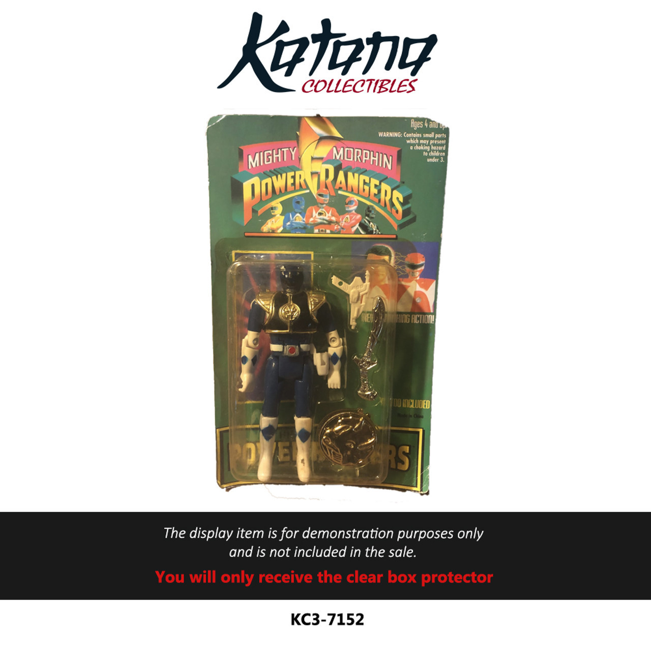 Katana Collectibles Protector For Knock Off MMPR Power Rangers Figures