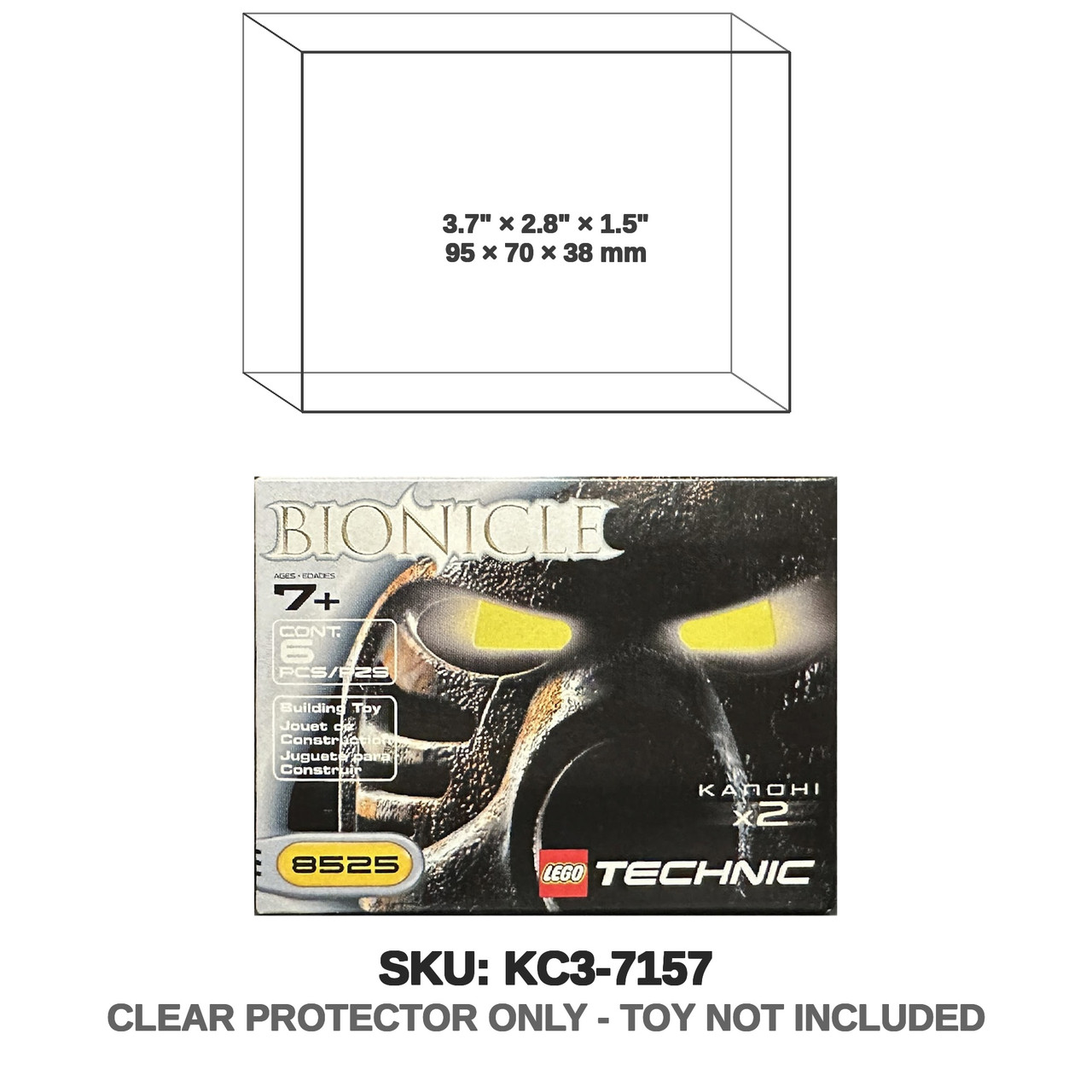 LEGO BIONICLE Kanohi Mask Pack 8525
