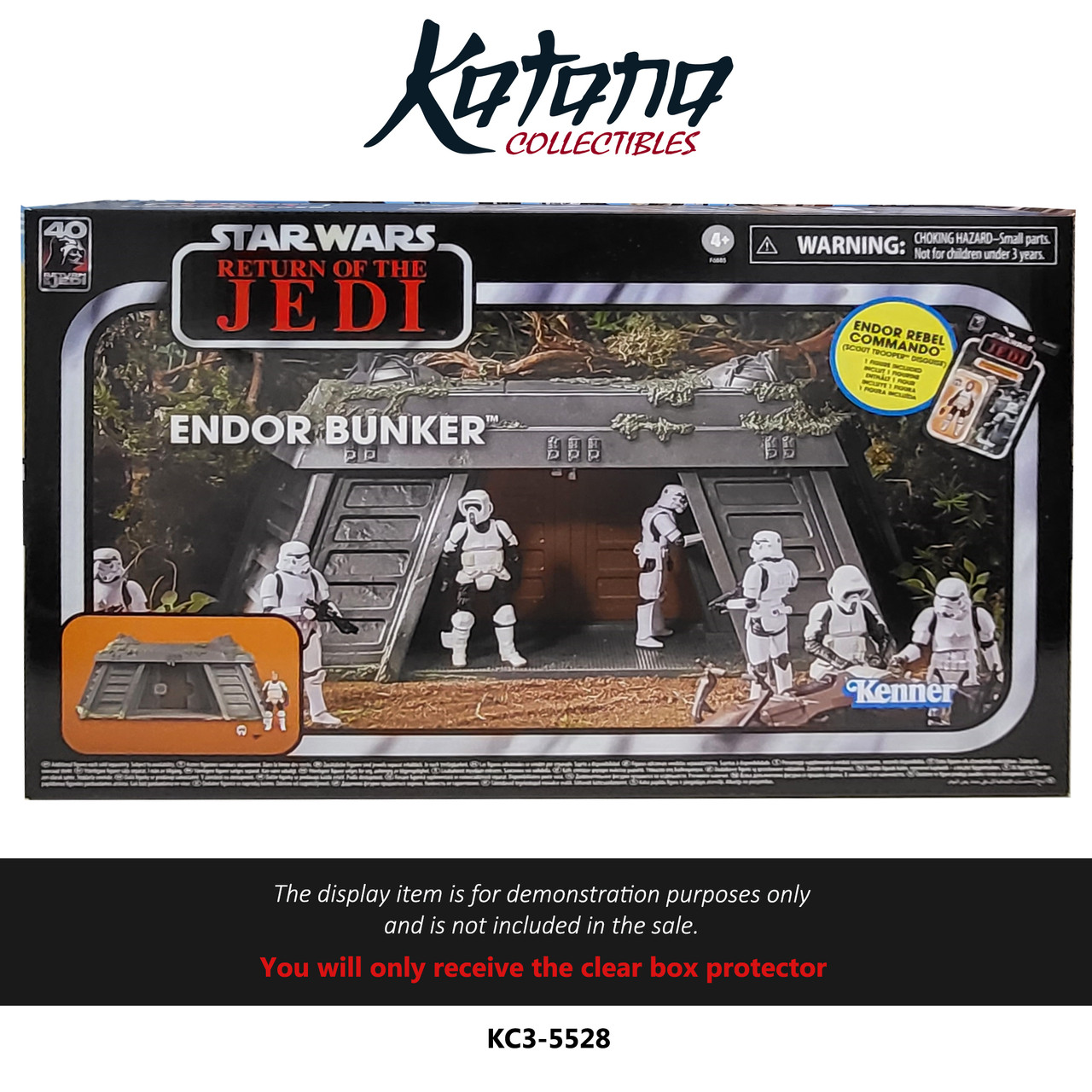 Katana Collectibles Protector For Star Wars Endor Bunker by Kenner Playset