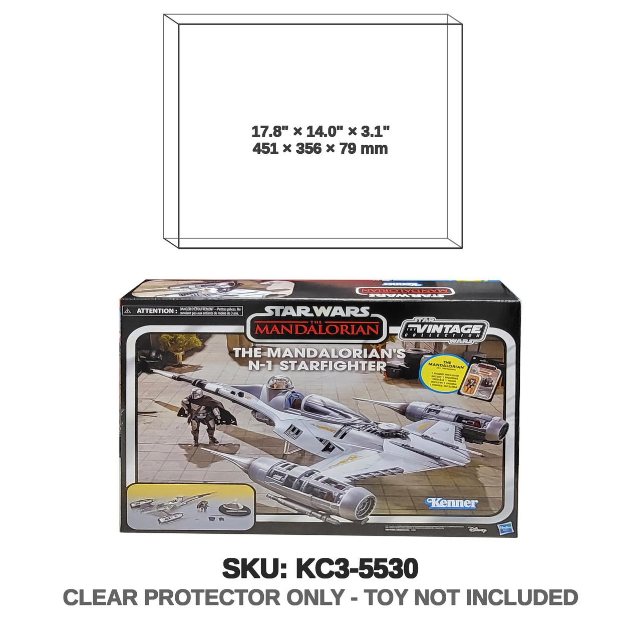 Star Wars The Vintage Collection The Mandalorian N-1 Starfighter Vehicle