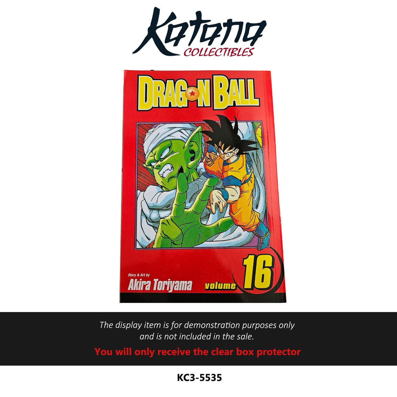 Katana Collectibles Protector For Dragon Ball Manga, Volume 16