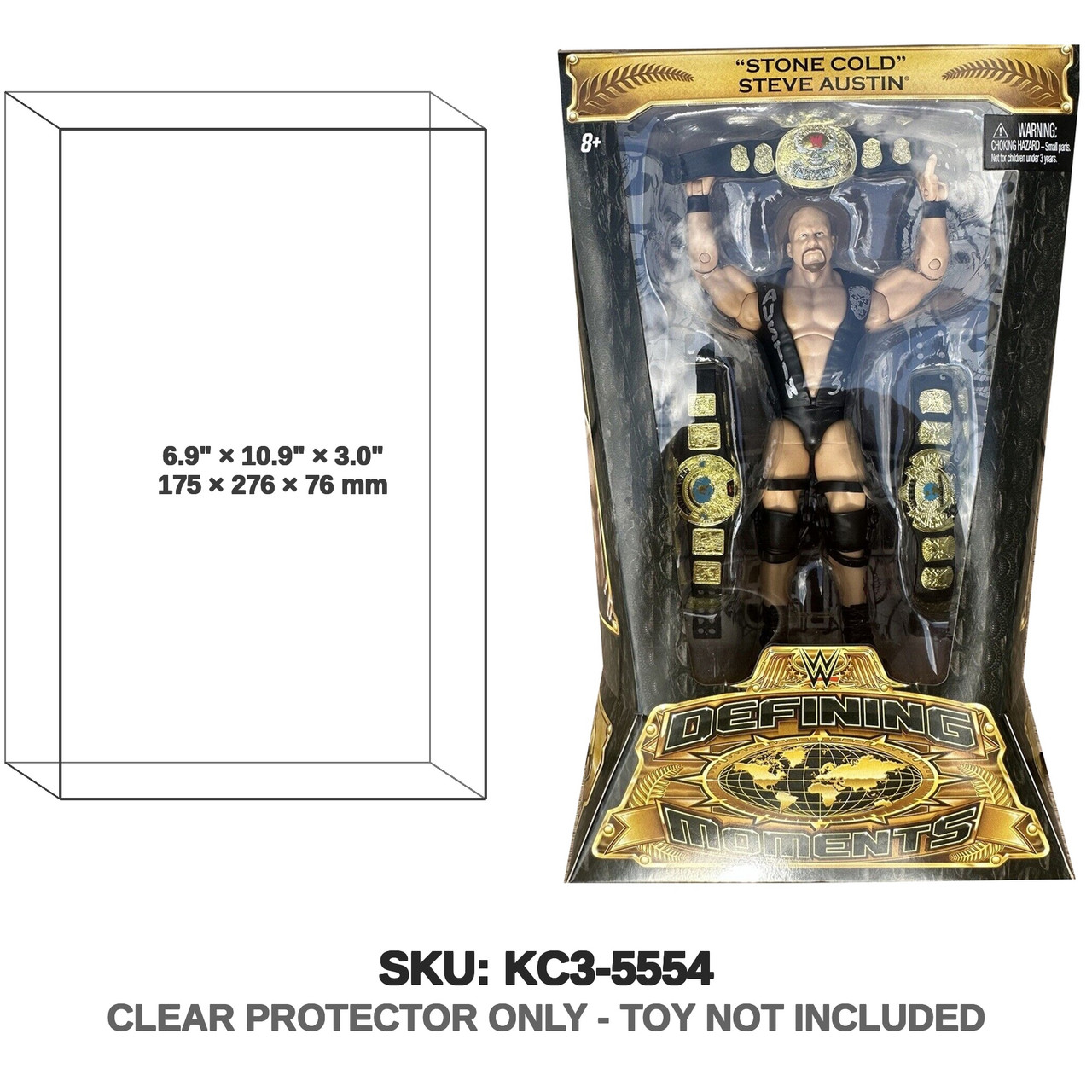 WWE Defining Moment Stone Cold Steve Austin Figure