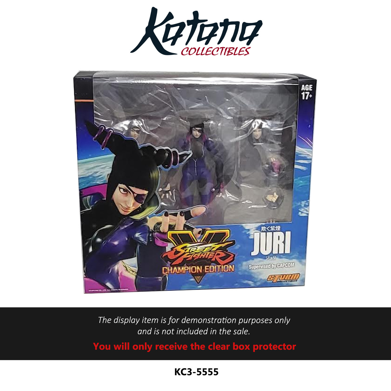 Katana Collectibles Protector For Storm Collectibles Street Fighter Champion Edition Juri Figure