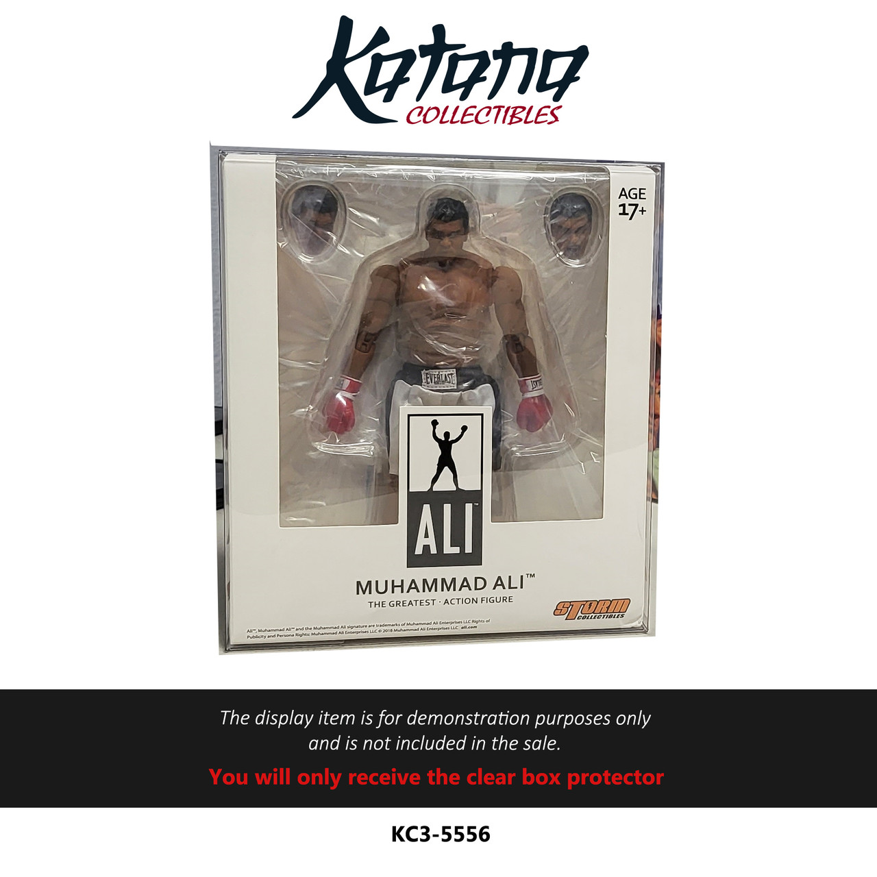 Katana Collectibles Protector For Storm Collectibles Muhammad Ali Figure