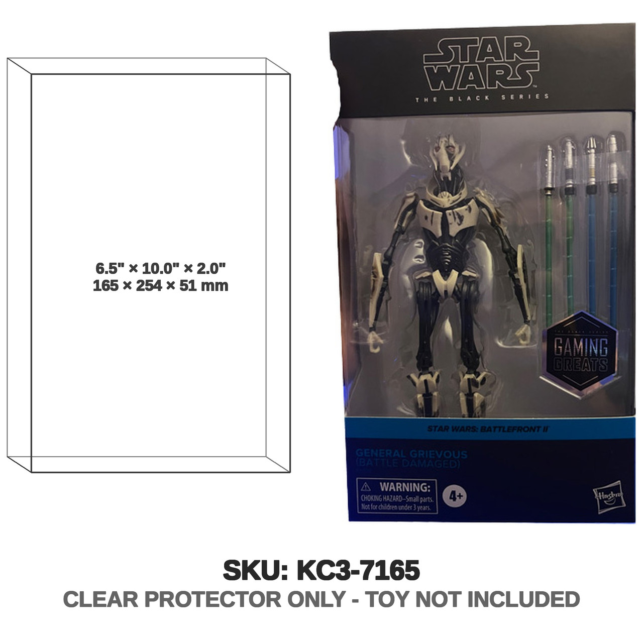 Hasbro Black Series Star Wars Battlefront II General Grievous Figure