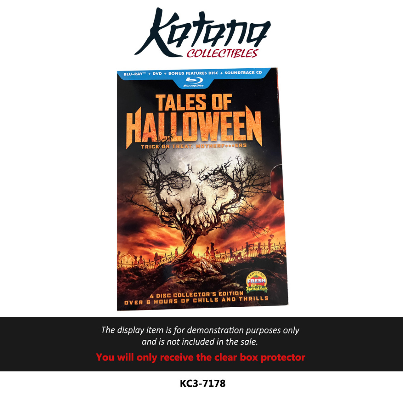 Katana Collectibles Protector For Tales Of Halloween 4 Disk Collectors Edition