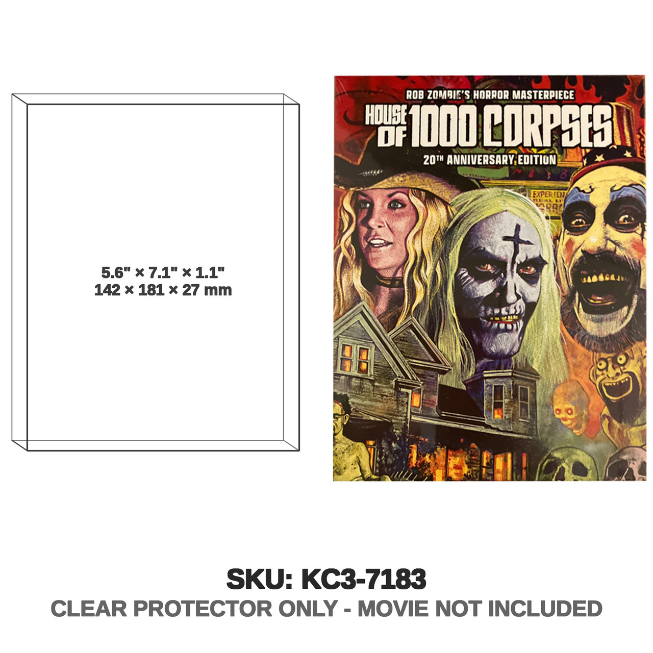 New Line Cinema House of 1000 Corpses 20th Anniversary Edition Blu-ray