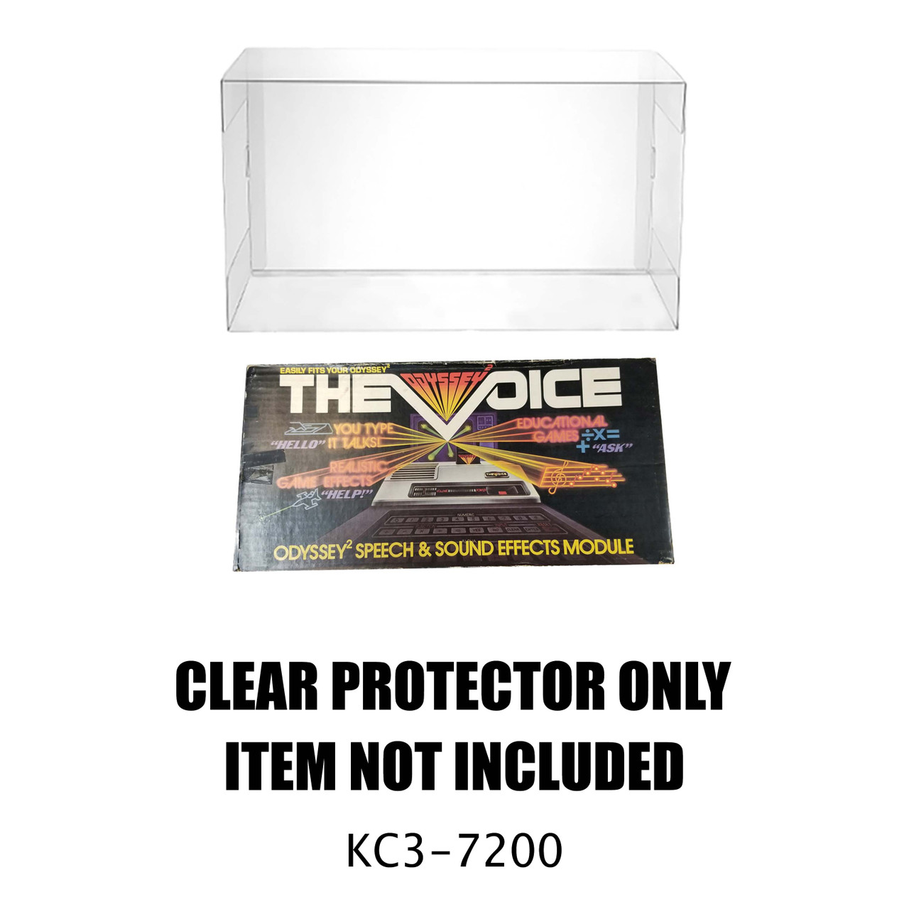 Protector For Odyssey 2 The Voice Speech & Sound Effects Module Box Protector