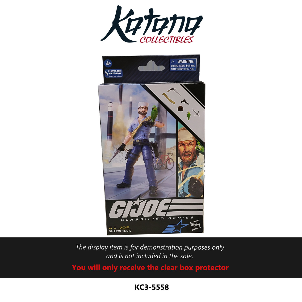 Katana Collectibles Protector For G.I.Joe Classified Series Shipwreck Figure