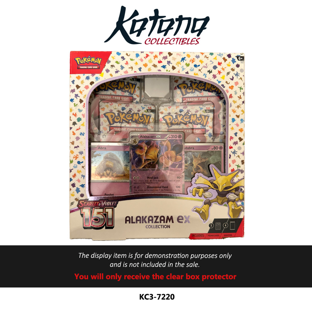 Katana Collectibles Protector For Pokémon Alakazam EX Collection