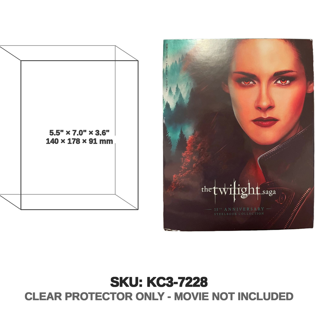 Twilight Saga 4k 15th Anniversary Steelbook Collection