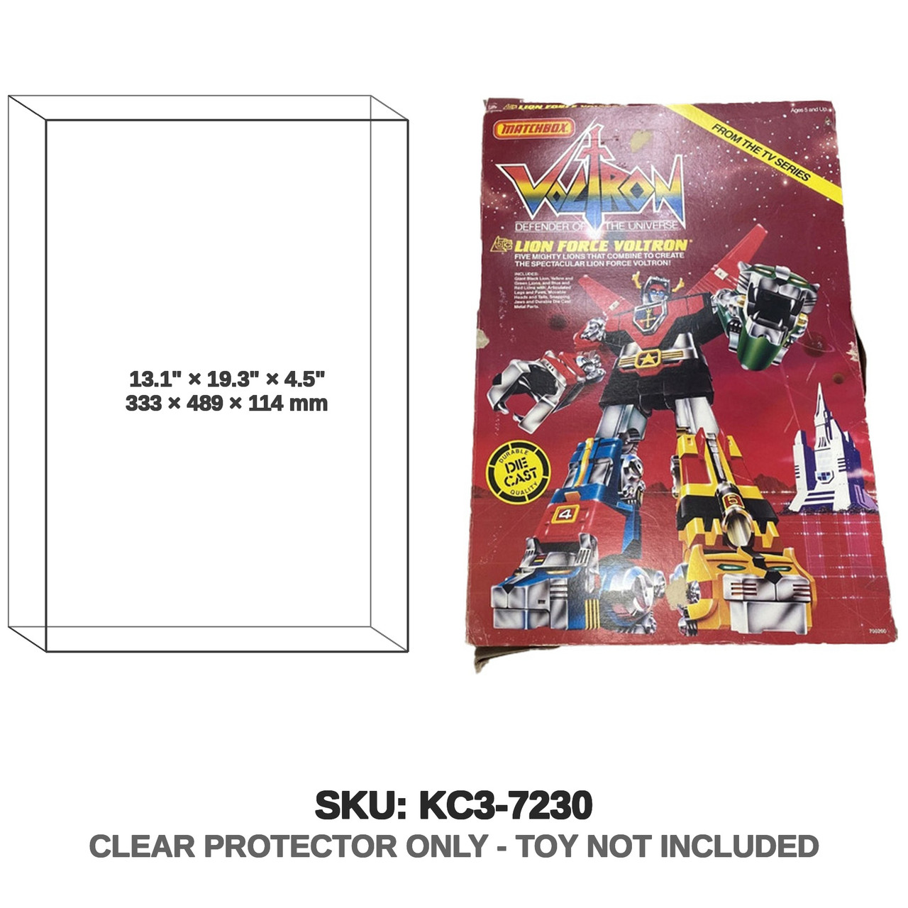Voltron Vehicle 1984 Diecast