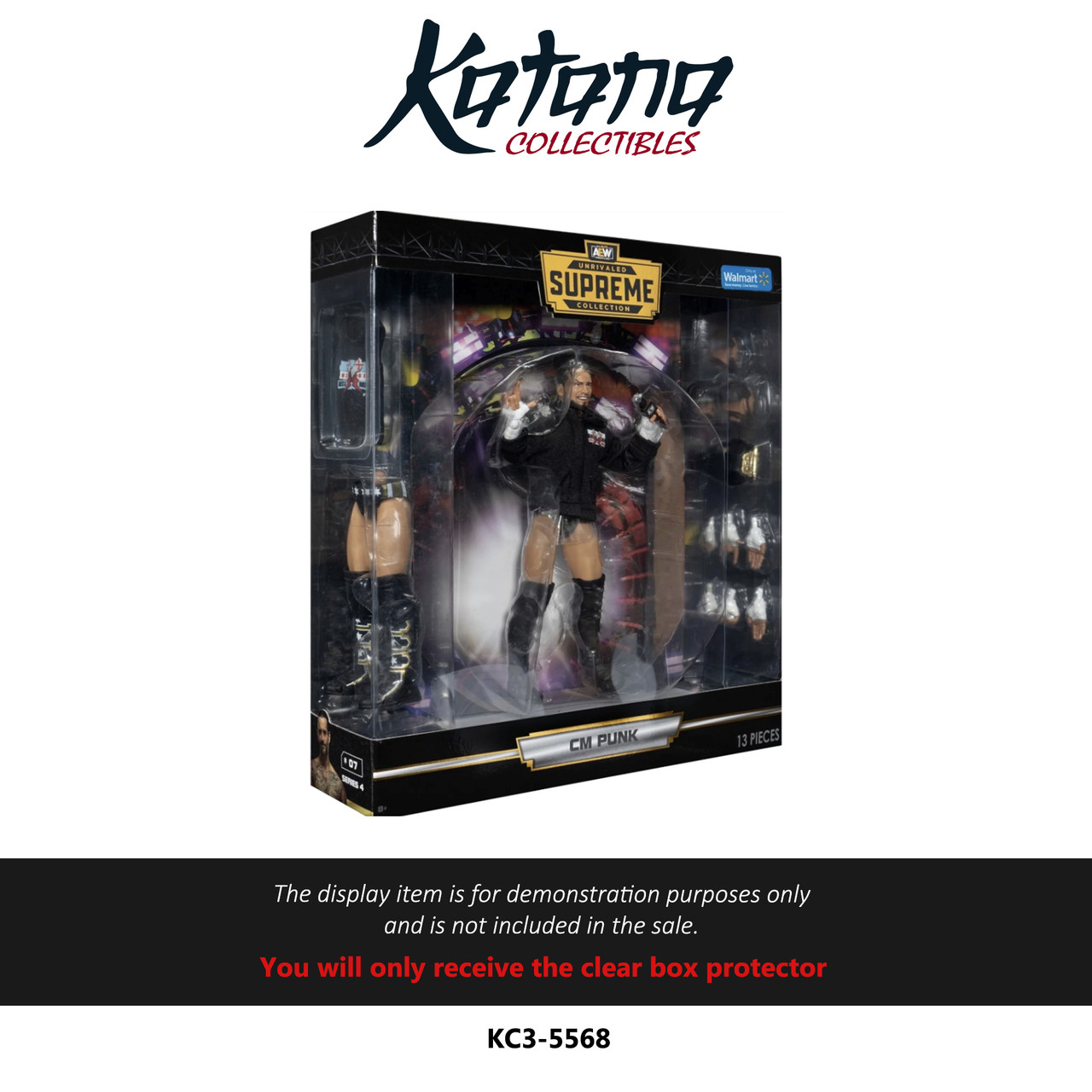 Katana Collectibles Protector For CM Punk AEW Supreme Box