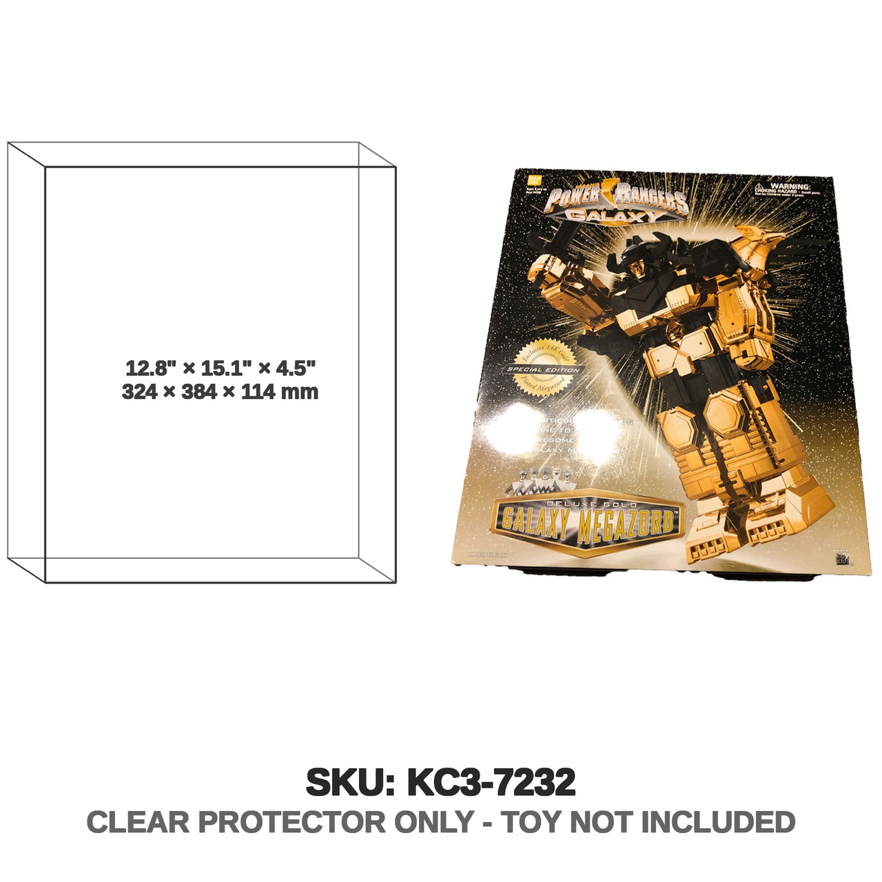 Bandai Power Rangers Lost Galaxy Megazord Mecha