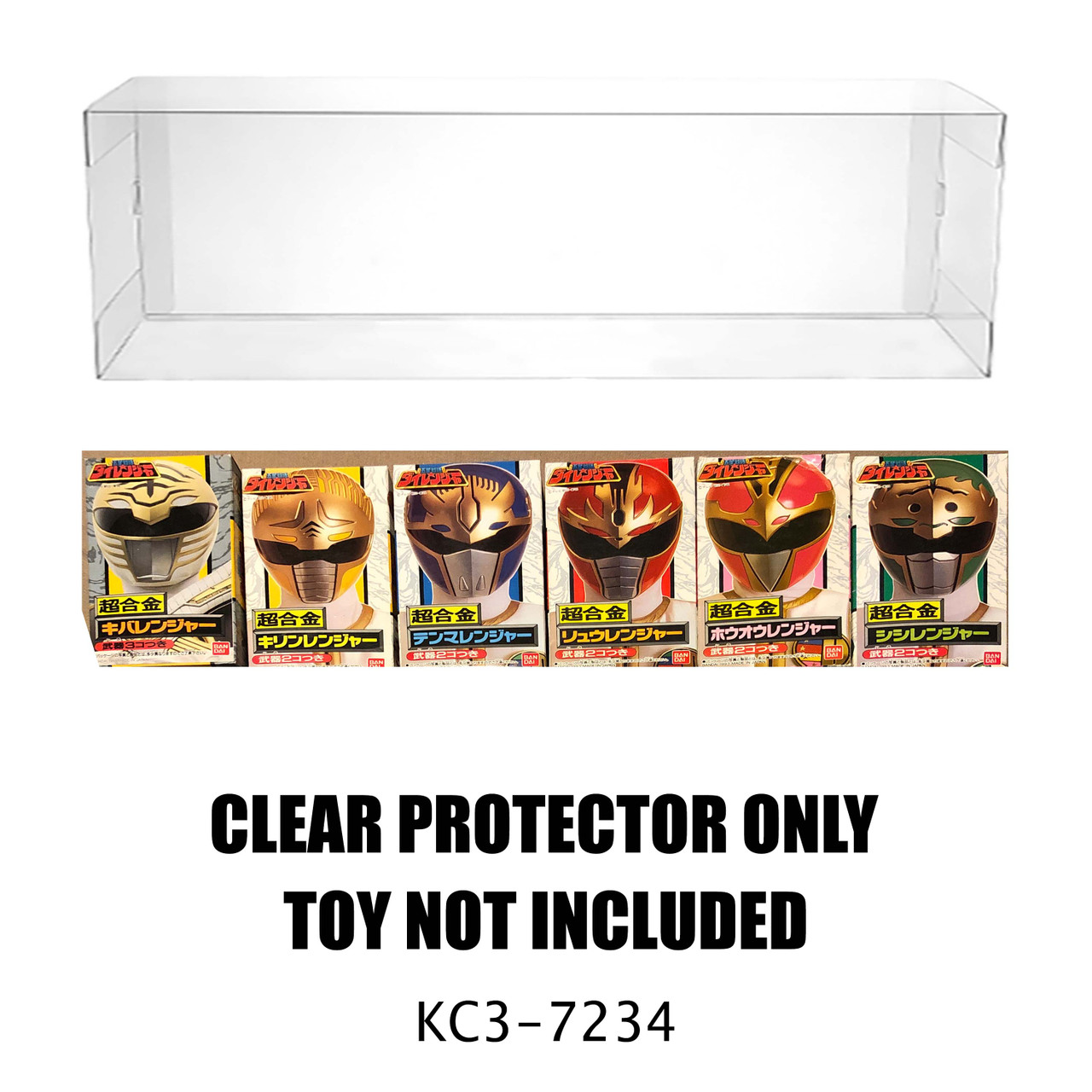Protector For Dairanger Set of 6 Rangers Figures