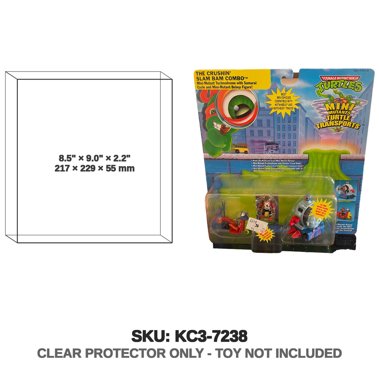 Teenage Mutant Ninja Turtles Crushin' Slam Bam Combo Figure 2-Pack Teenage Mutant Ninja Turtles Crushin' Slam Bam Combo Figure 2-Pack