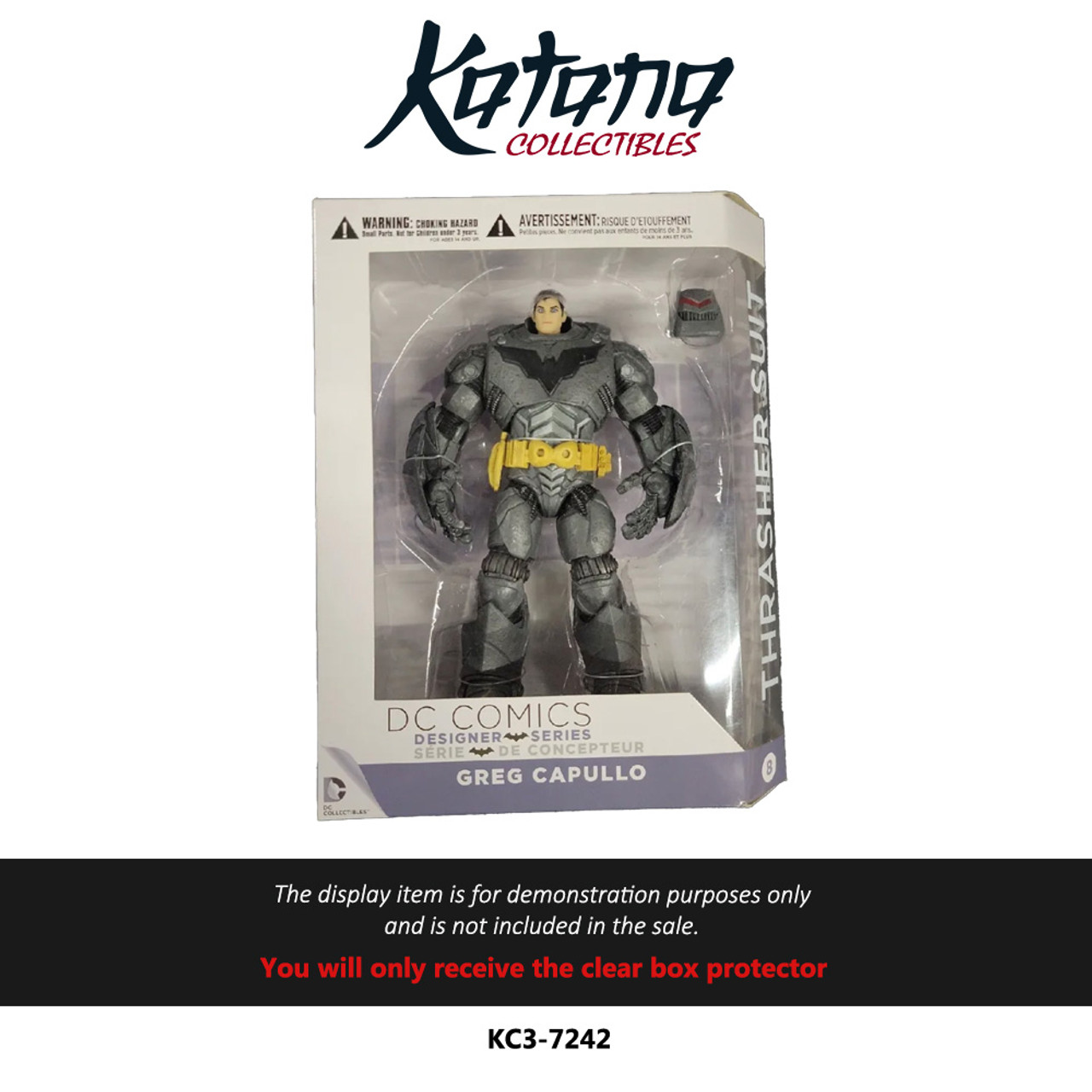 Katana Collectibles Protector For DC Collectibles DC Designer Series Greg Capullo Batman Figure